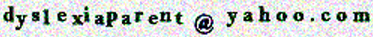 dyslexia parent